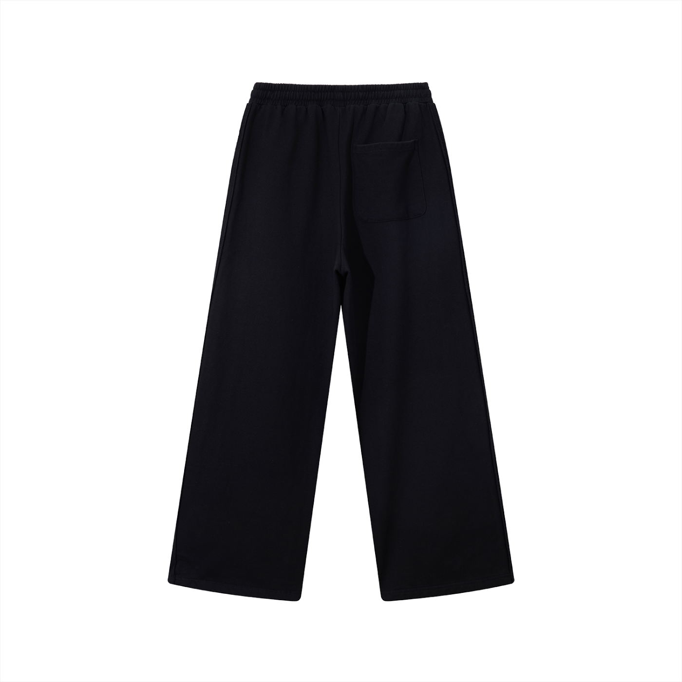 Contrast Tape Straight-Leg Sweatpants
