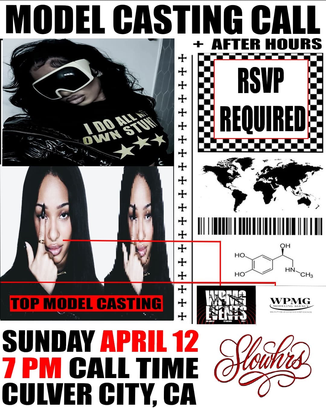 Model Casting + After Hours — SLOWHRS Casting Call
